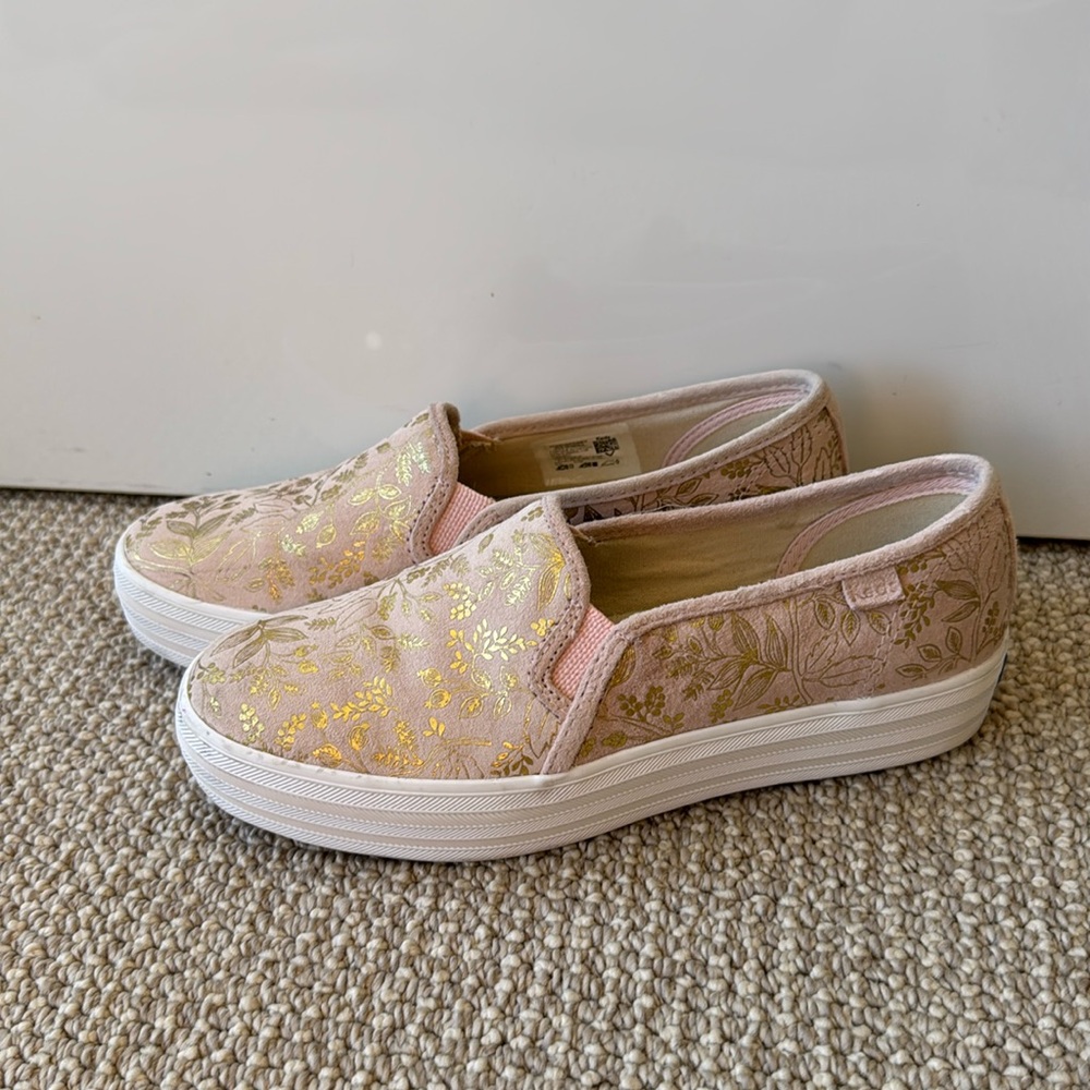 Keds - Rifle Paper Co - platform - size 7